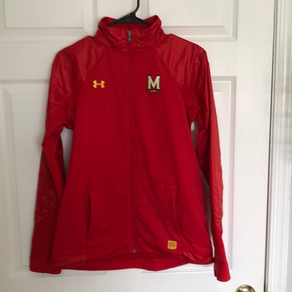 Red small women’s threadbone jacket full zip